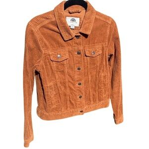 1 Sunset Lane Cinnamon Brown Corduroy Jacket – Size M